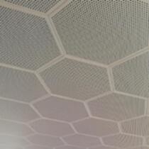 Grampo sextavado da cor customizável no teto 404mm para a estação de metro