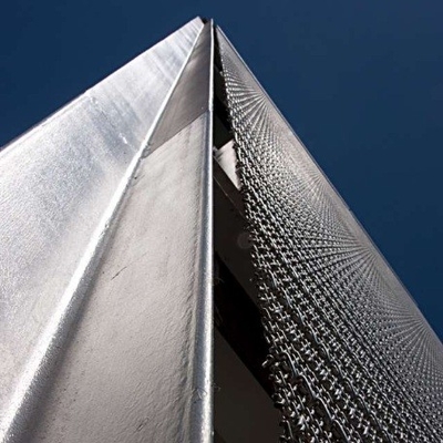 O metal do alumínio da redução de ruído expandiu Mesh Panel For Factory Buildings