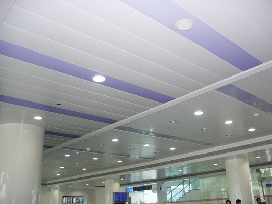 teto de alumínio da H-tira de 300x3000mm para a decoração da parede de Convention Center