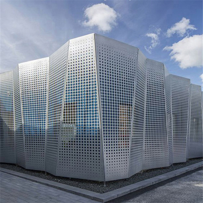 Painéis de alumínio de alumínio perfurados da fachada do painel de revestimento 300x1200mm