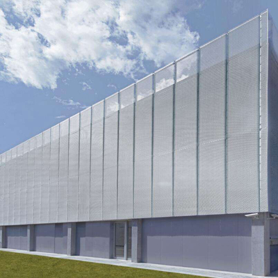 A fachada expandiu a liga de alumínio grossa exterior de Mesh Panel 2.35mm da parede