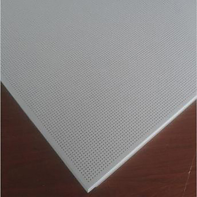 Revestimento de alumínio perfurado do PE dos painéis de teto 500x500mm
