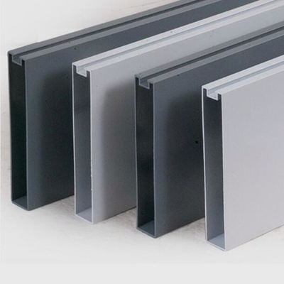 Espessura 0,8 mm caixa defletor de teto de metal de alumínio para decoração de interiores