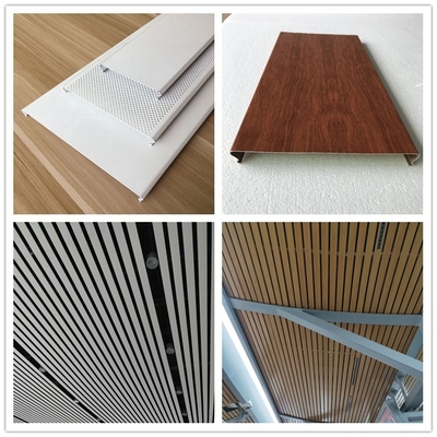 Espessura de alumínio do teto 0.9mm do metal da tira de C para Convention Center