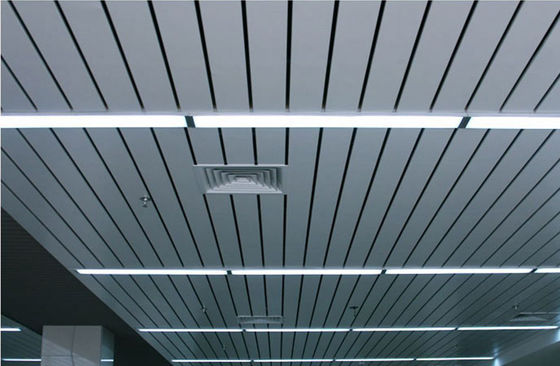 teto de alumínio do metal de 85mm para o painel de teto de alumínio da tira da piscina U
